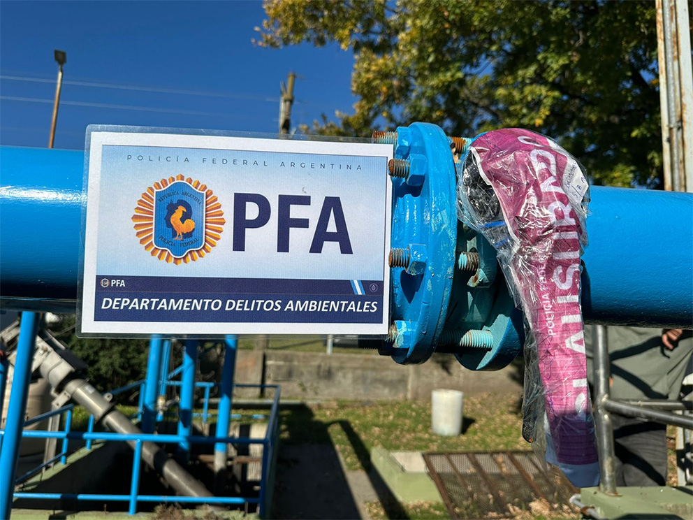 Nuevos allanamientos en el Parque Industrial: detectaron supuestas maniobras clandestinas en la Planta de Efluentes