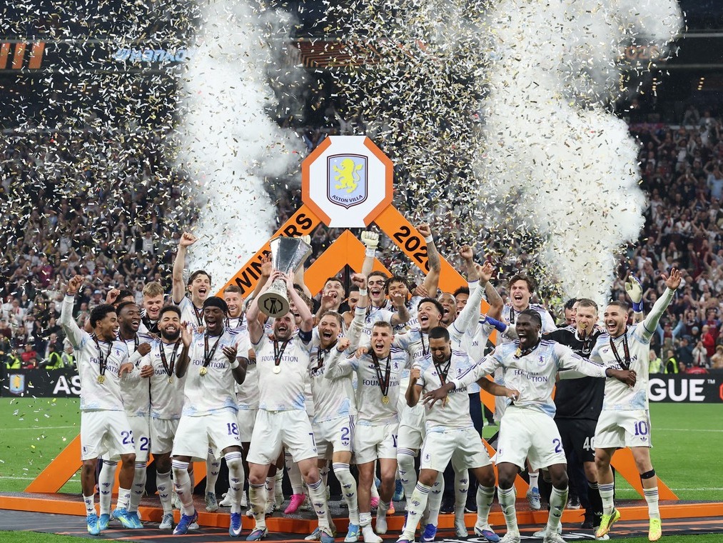 Aston Villa del Dibu Martínez y Emiliano Buendía se consagró campeón de la Europa League