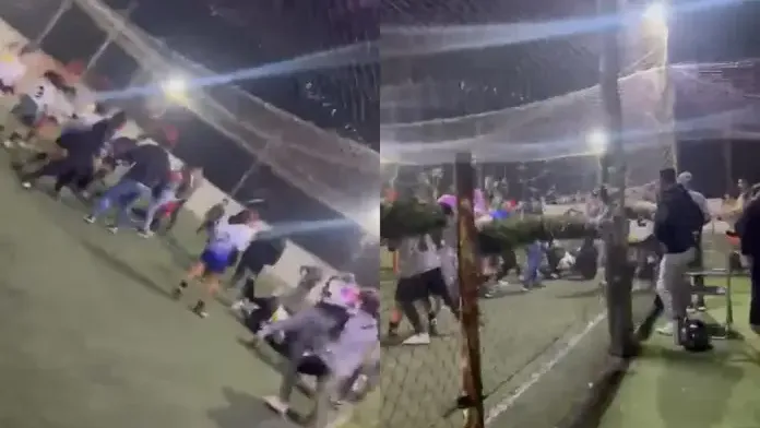 Un partido de fútbol 5 entre mujeres terminó a las patadas y trompadas