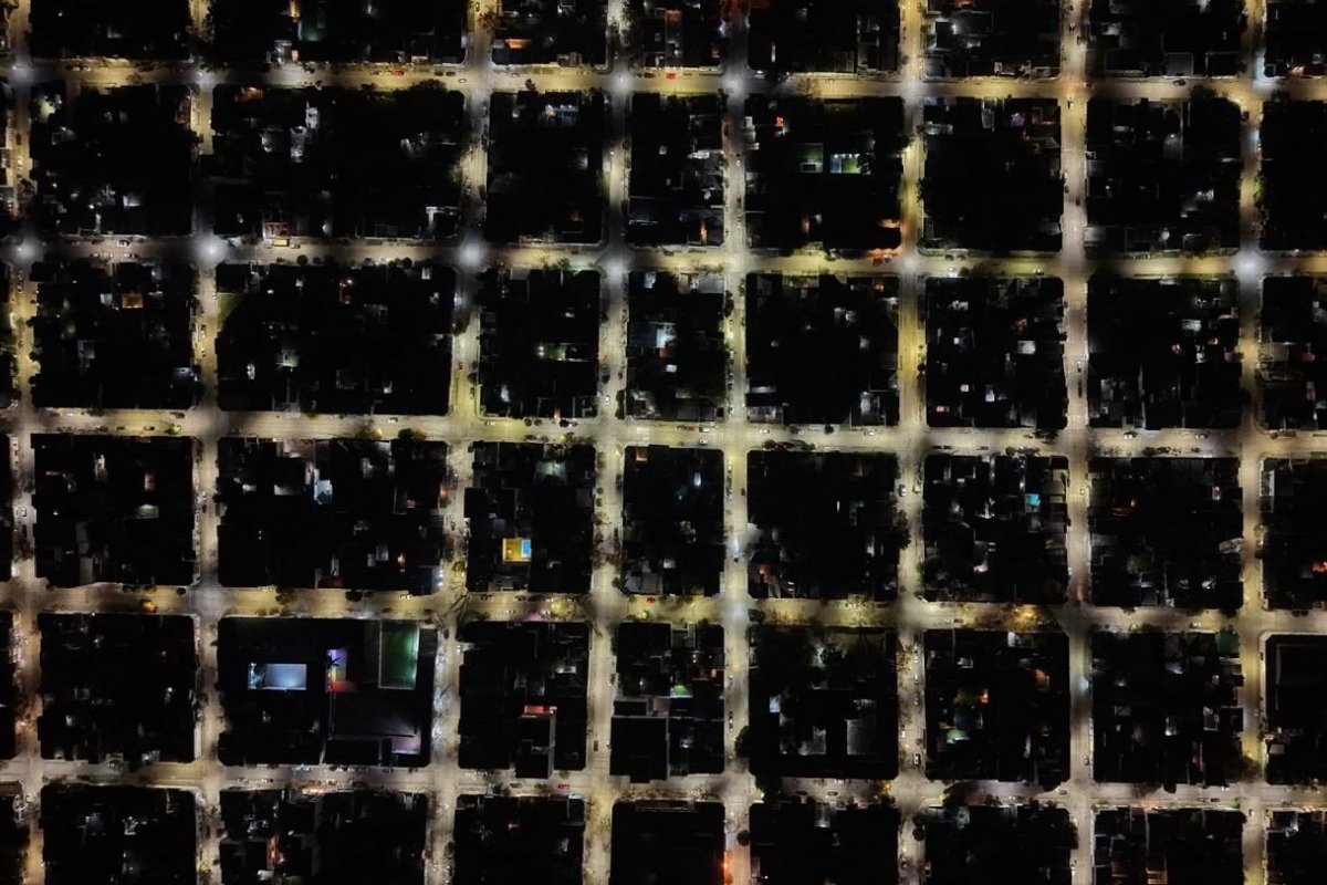 Colocaron más de 500 nuevas luminarias LED en alrededor de 216 manzanas de la ciudad