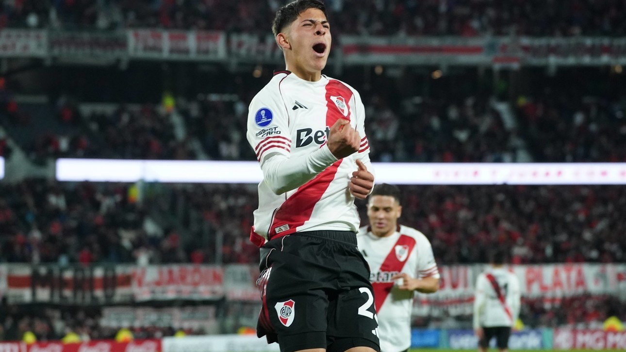 River empató agónicamente con Bragantino por la Copa Conmebol Sudamericana