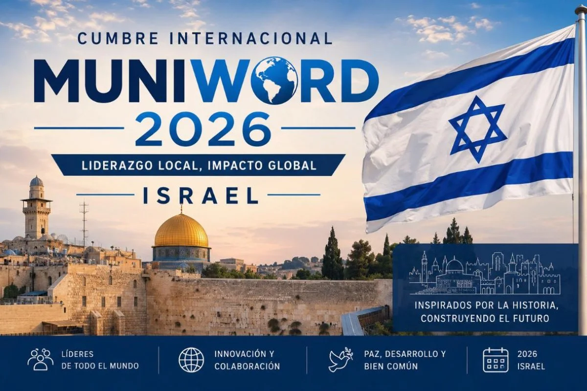 Davico fue invitado de honor por el gobierno de Israel para participar de una cumbre internacional