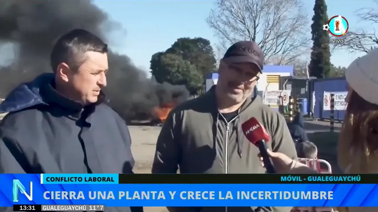 La angustia de los despedidos en el Parque Industrial Gualeguaychú: "no saber nada nos preocupa cada vez más"