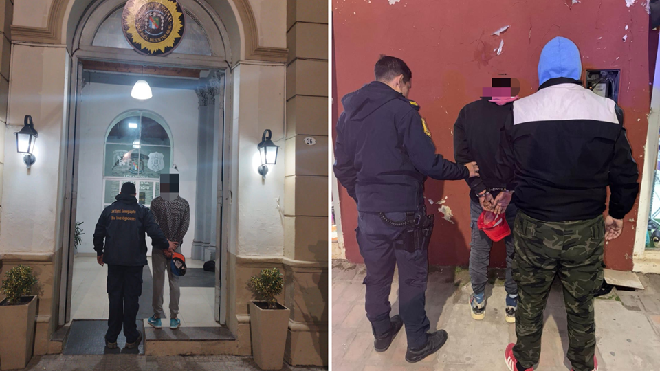 Detuvieron a un hombre que intentaba abrir autos estacionados y a otro con pedido de captura por robo