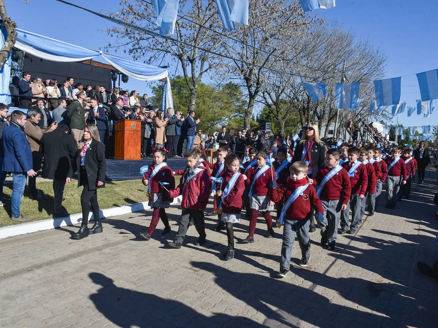 Pueblo Belgrano ultima detalles para los festejos por el Día de la Bandera
