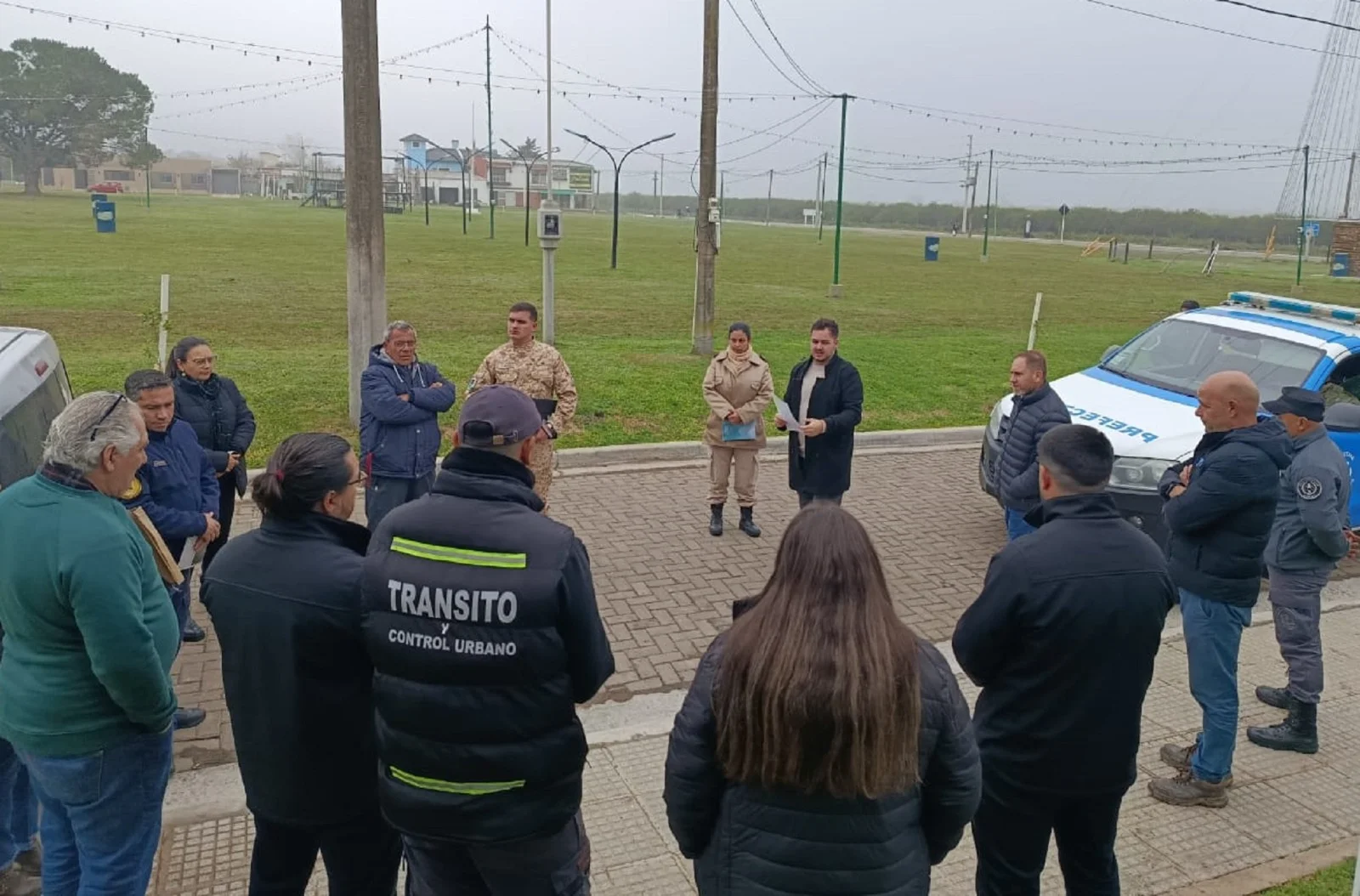 Realizaron una charla informativa para ultimar los detalles de la fiesta por el Día de la Bandera en Pueblo Belgrano