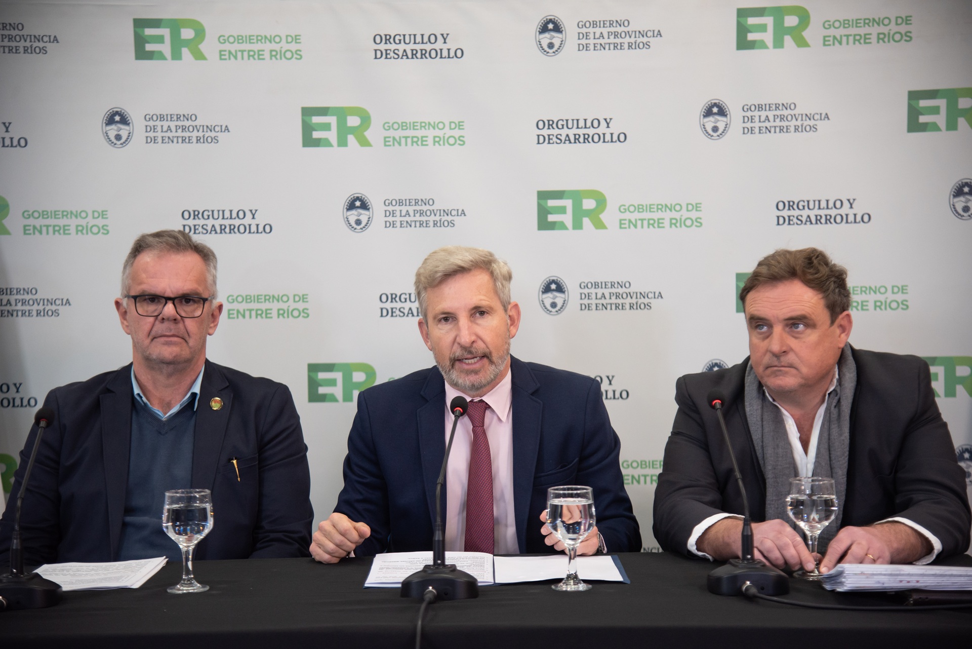 Frigerio ratificó su compromiso de intervenir el 100% de las rutas provinciales