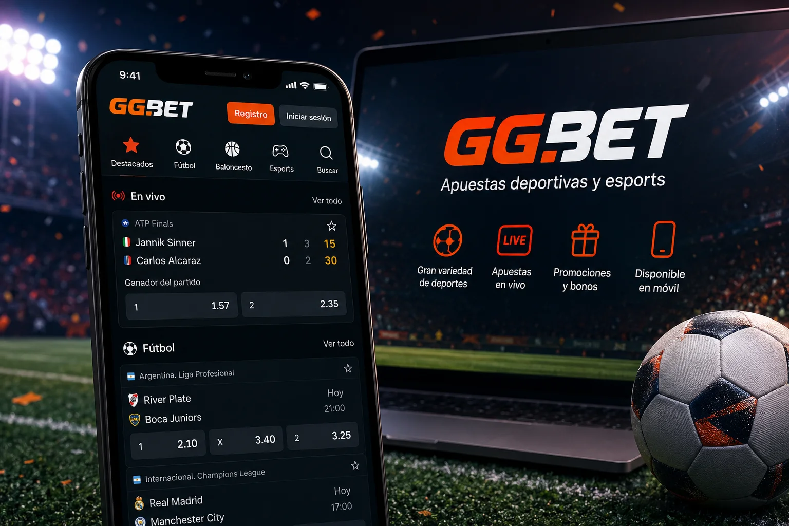 Apuestas deportivas en Argentina: qué hace destacar a GGBet