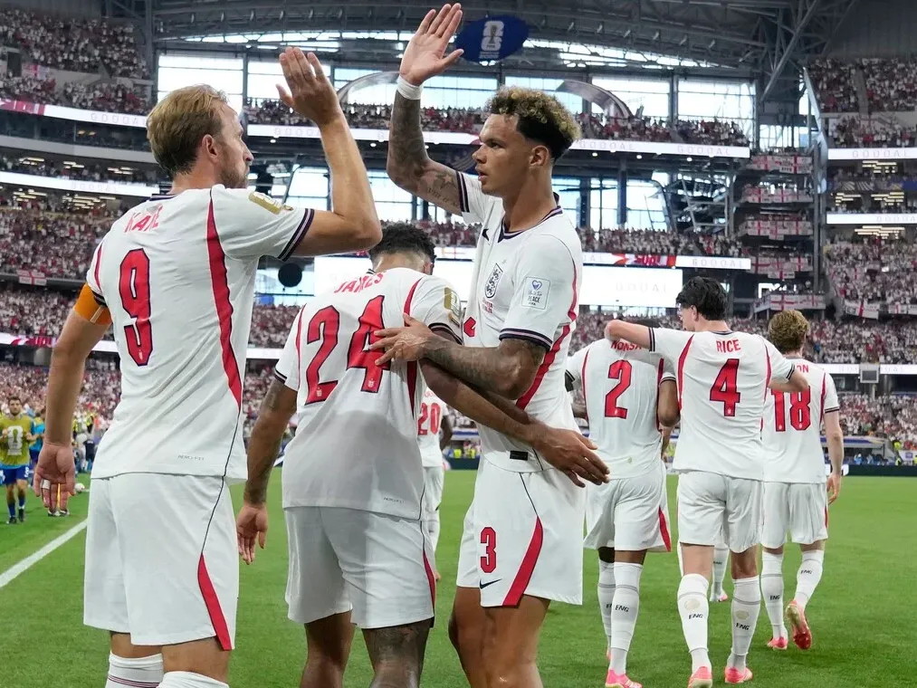 Inglaterra fue pura contundencia y se impuso con autoridad en un partidazo ante Croacia