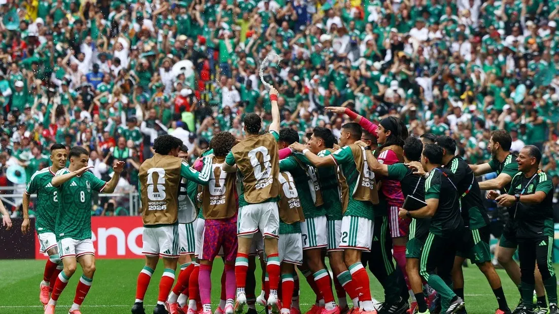 México le ganó a Sudáfrica en el partido inaugural del Mundial 2026