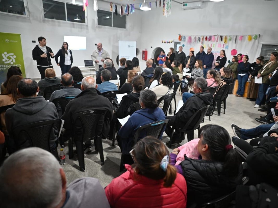 Más de 200 vecinos participaron de las primeras reuniones del Presupuesto Participativo 2026