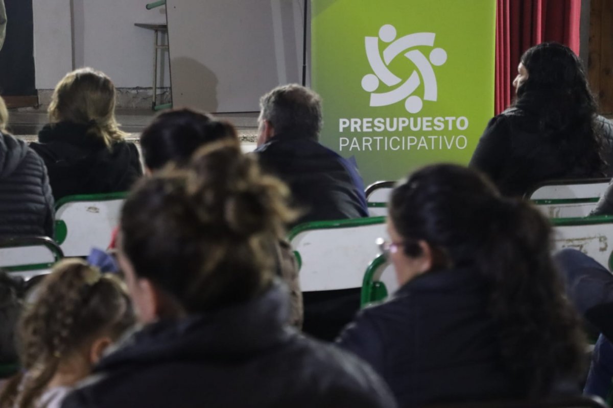 Avanza la implementación del Presupuesto Participativo y esta noche habrá reuniones informativas en la zona sur
