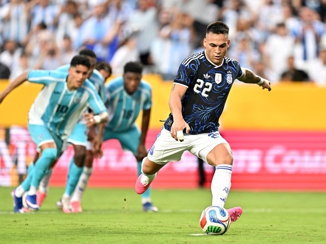 La Selección Argentina le ganó a Honduras en su penúltimo amistoso antes del Mundial