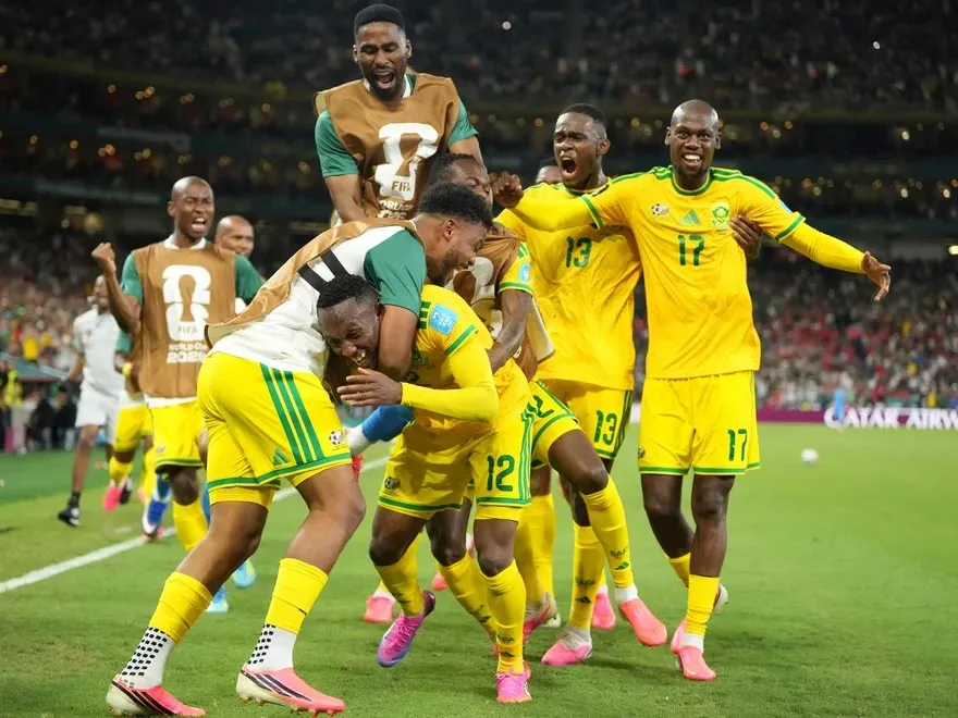 Sudáfrica hizo historia, venció a Corea del Sur y superó la fase de grupos por primera vez