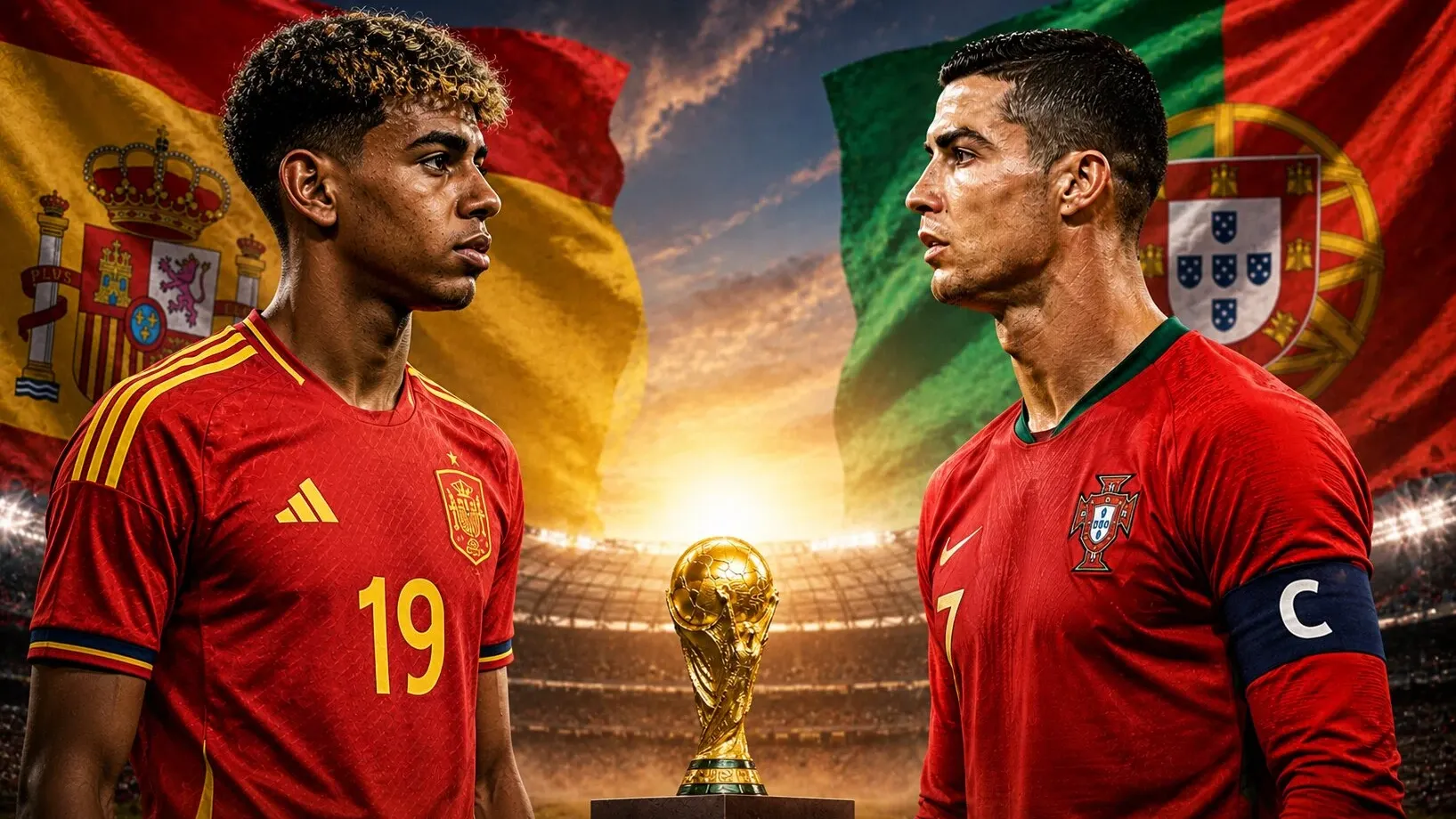 EN VIVO: España y Portugal se juegan el pasaje a cuartos en un partidazo