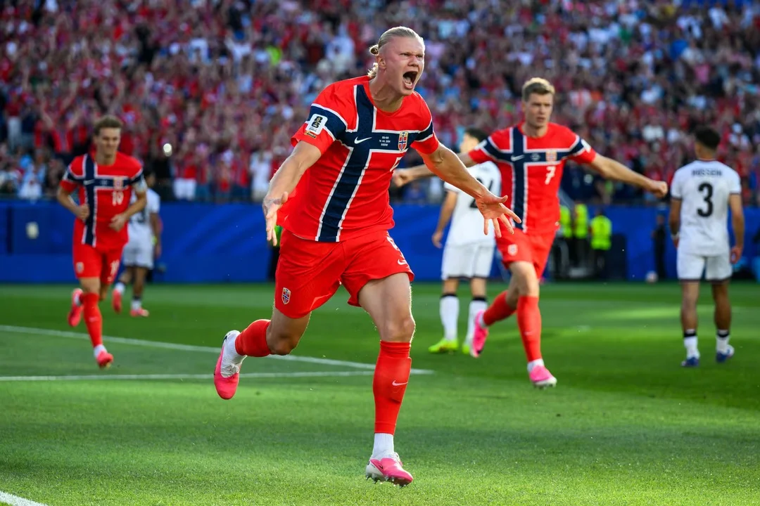 Con doblete de Erling Haaland, Noruega derrotó a Brasil y lo dejó afuera del Mundial 2026