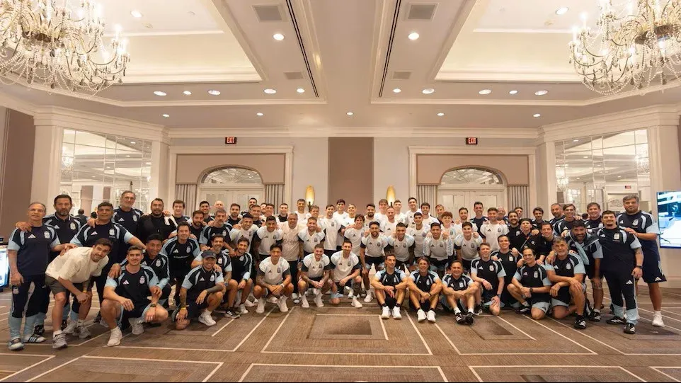 El sentido mensaje de Messi y la foto de unidad antes de la final con España: Una historia que nadie podrá borrar