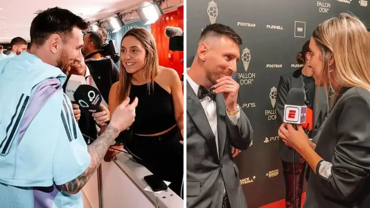 "Que si te miro, que no te miro...", el inesperado gesto de Messi con Sofi Martinez para desterrar rumores