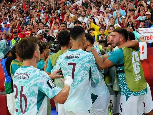 Portugal le ganó a Croacia en un final para el infarto y enfrentará a España en octavos de final
