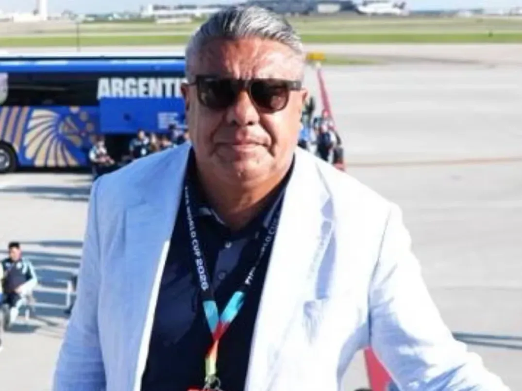 Ahí vamos, una vez más, la habitual cábala del Chiqui Tapia en cada partido de la Selección